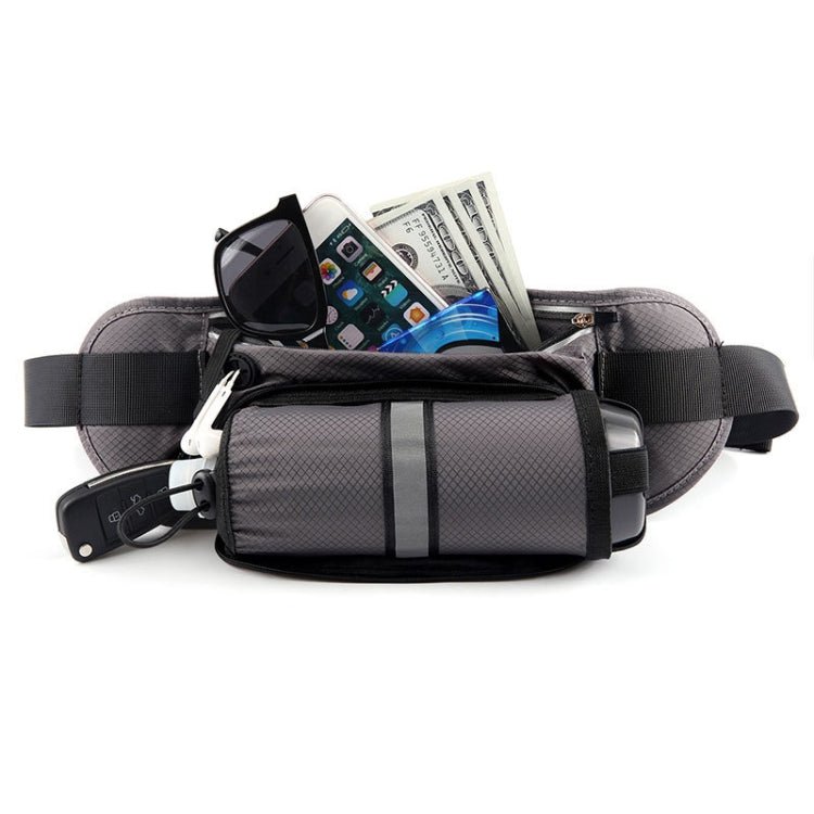 YIPINU YS17 Outdoor Mountaineering Sport Waterproof Mobile Phone Waist Bag Kettle Bag(Grey) - British D'sire