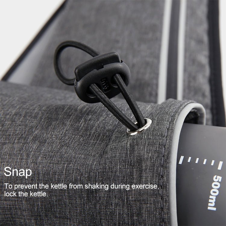 YIPINU YS20 Outdoor Sport Waterproof Double Layer Mobile Phone Storage Waist Bag Kettle Bag(Grey) - British D'sire