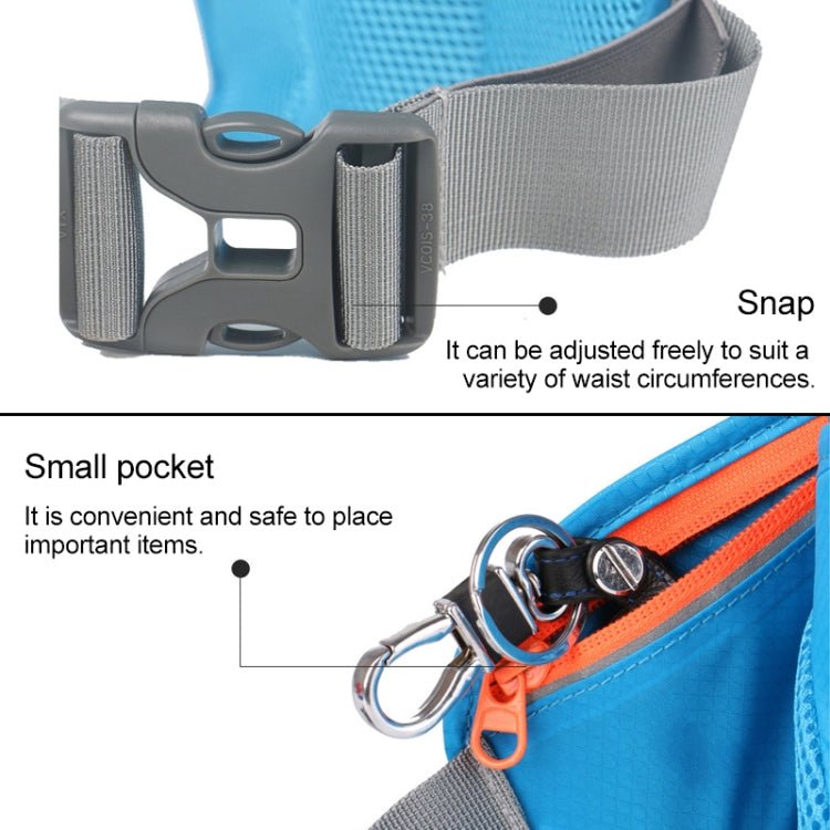 YIPINU YS9 Outdoor Cycling Mountaineering Sport Waterproof Mobile Phone Storage Waist Bag Kettle Bag(Green) - British D'sire