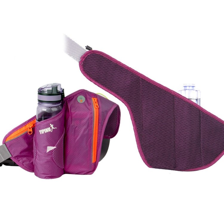 YIPINU YS9 Outdoor Cycling Mountaineering Sport Waterproof Mobile Phone Storage Waist Bag Kettle Bag(Purple) - British D'sire