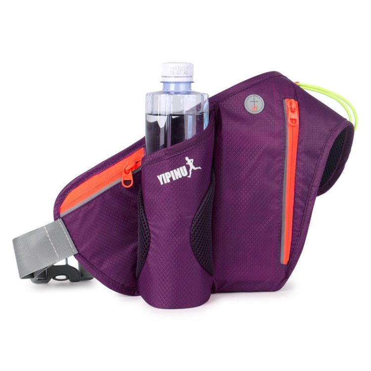 YIPINU YS9 Outdoor Cycling Mountaineering Sport Waterproof Mobile Phone Storage Waist Bag Kettle Bag(Purple) - British D'sire