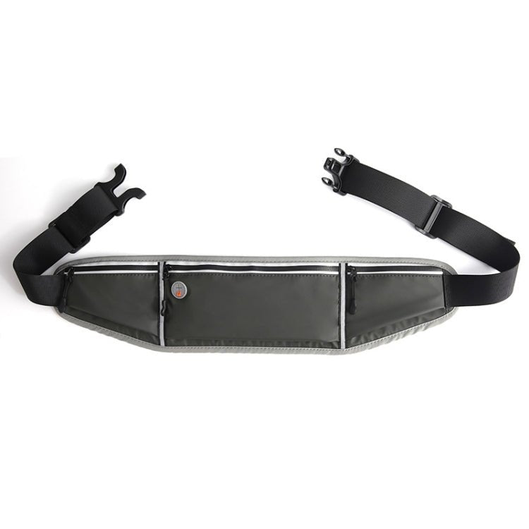 YIPINU YSU Outdoor Marathon Sport Ultra - thin Waterproof Mobile Phone Storage Waist Bag(Grey) - British D'sire Main image