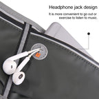 YIPINU YSU Outdoor Marathon Sport Ultra - thin Waterproof Mobile Phone Storage Waist Bag(Grey) - British D'sire