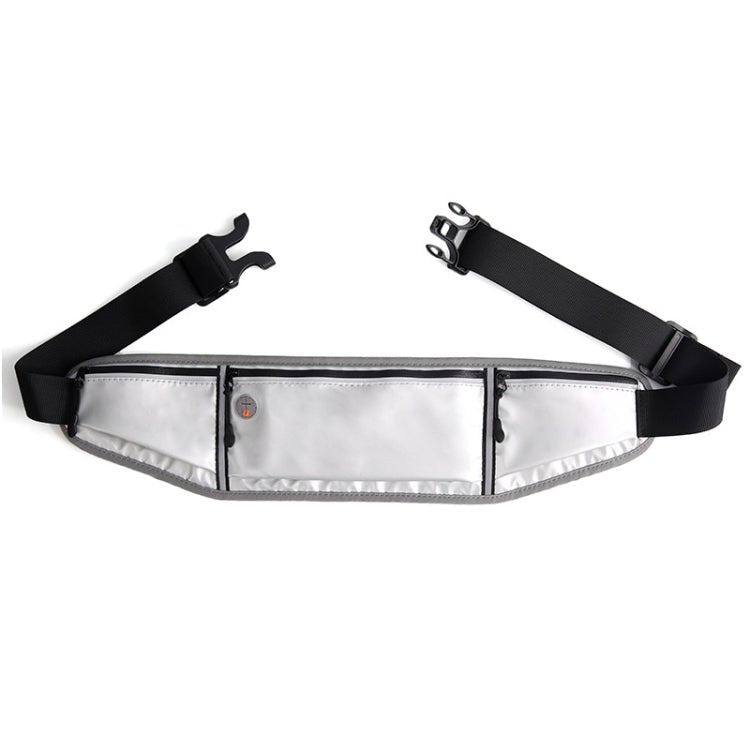 YIPINU YSU Outdoor Marathon Sport Ultra - thin Waterproof Mobile Phone Storage Waist Bag(Silver) - British D'sire Main image
