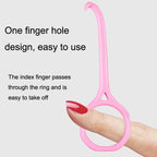 YOUTU 3pcs Invisible Braces Extractor Picking Hooks And Removing(Pink) - British D'sire