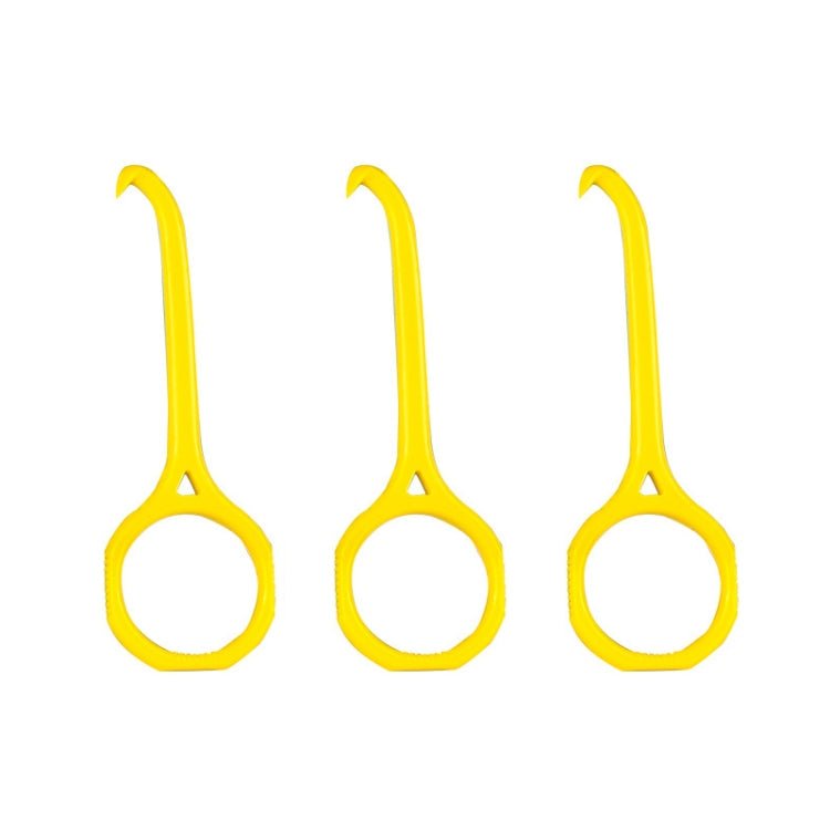 YOUTU 3pcs Invisible Braces Extractor Picking Hooks And Removing(Yellow) - British D'sire