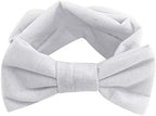 Yueshop MultiWare 3‑Pack Baby Headbands – Cotton Bows - Headbands - British D'sire