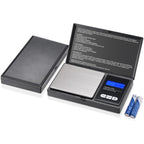 Zacro Portable Pocket Scale 200 g × 0.01 g – Black LCD - Laboratory Balances - British D'sire