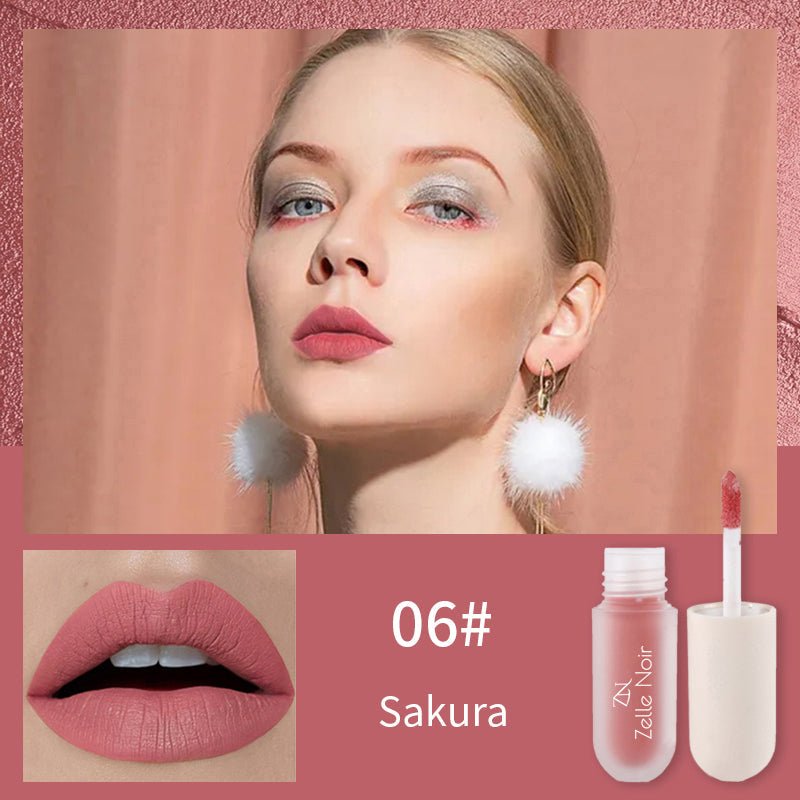 Zelle Noir Scented Matte Liquid Lip Gloss Secondary image
