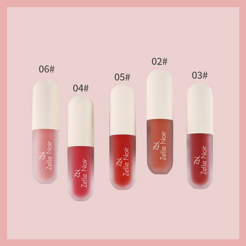 Zelle Noir Scented Matte Liquid Lip Gloss - Lip Gloss - British D'sire