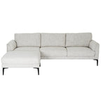 Zephra Three Seater Sofa With Footstool - Seating - British D'sire