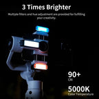 ZHIYUN Smooth 5S 3 - Axis Smartphone Handheld Gimbals Stabilizer, Spec: Standard Black - British D'sire