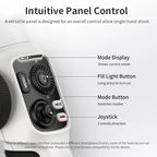 ZHIYUN Smooth 5S 3 - Axis Smartphone Handheld Gimbals Stabilizer, Spec: Standard White - British D'sire