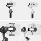 ZHIYUN Smooth 5S 3 - Axis Smartphone Handheld Gimbals Stabilizer, Spec: Standard White - British D'sire