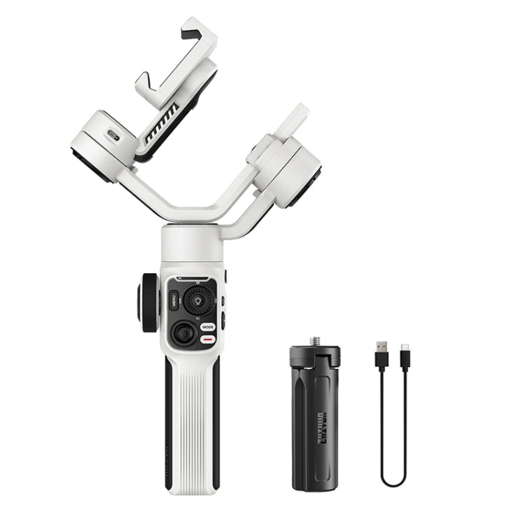 ZHIYUN Smooth 5S 3 - Axis Smartphone Handheld Gimbals Stabilizer, Spec: Standard White - British D'sire