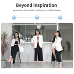 ZHIYUN Smooth 5S 3 - Axis Smartphone Handheld Gimbals Stabilizer, Spec: Standard White - British D'sire