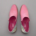 Zippette - Pink floral - boots - British D'sire