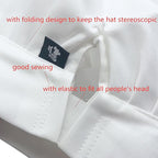 ZKSMNB Chef's Hat Unisex Chef's Hat Made of Poly Cotton Gastro Hats - Hats & Caps - British D'sire