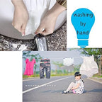 ZKSMNB White Poly‑Cotton Chef Hat – Unisex, Elastic Back - Hats & Caps - British D'sire