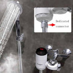 Zoosen Electric Hot Water Faucet Connection Type Instant Hot Water Faucet EU Plug, Style:White - British D'sire