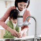 Zoosen Electric Hot Water Faucet Connection Type Instant Hot Water Faucet EU Plug, Style:White - British D'sire