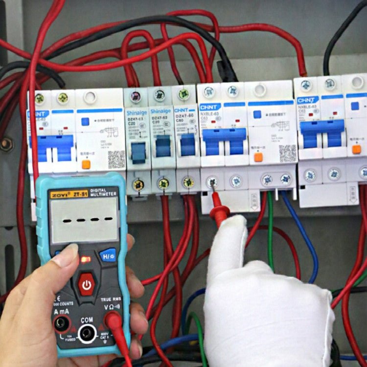 ZOYI Portable Electric Measurement Automatic Intelligent Gear Recognition Mini Multimeter( ZT - S1Blue) - British D'sire