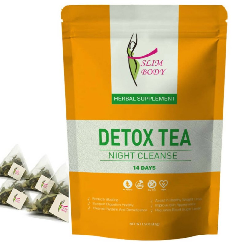 14 Day and Night Cleanse Organic Detox Tea All Natural Healthy Herbal Tea Supplement - Organic detox tea - British D'sire