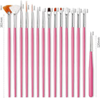 1Set Nail Art Files Buffer Sanding Kit Cuticle Pusher Cutter Dead Skin Remover Dotting Pen Cleaning Brush Manicure Tool Nail Manicure Set Tools - British D'sire