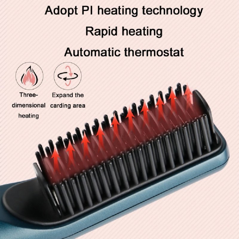 2 In 1 Curling And Straightening Dual-Use Mini Multi-Function Hair Straightener Colour Purple - Hair Straightener - British D'sire