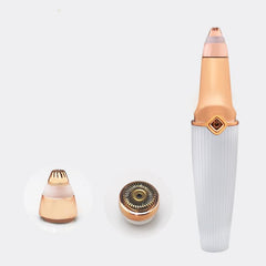 2 In 1 Rechargeable Electric Lady Shaver Hair Remover Eyebrow Trimmer - Hair Care & Styling - British D'sire