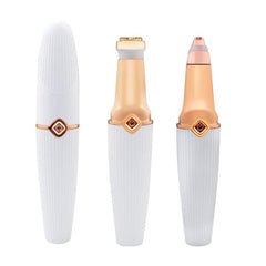 2 In 1 Rechargeable Electric Lady Shaver Hair Remover Eyebrow Trimmer - Hair Care & Styling - British D'sire