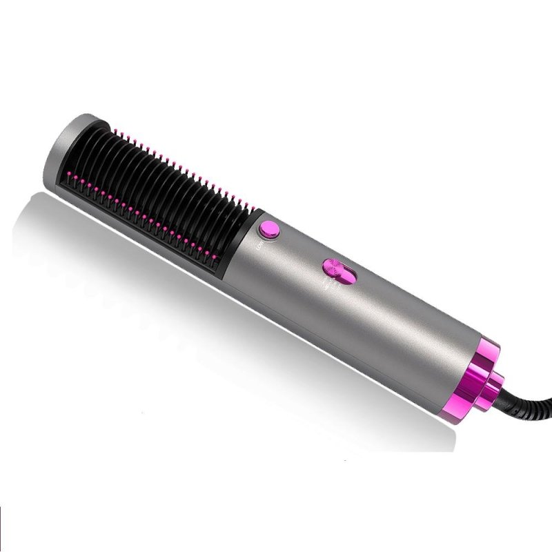 3 In 1 Hot-air Brush Hair Straightener Electric Hair Dryer Blow Dryer Hair Curling Iron Brush Hairdryer Hairstyling Tools - Hair Care & Styling - British D'sire