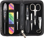 3 Swords Germany 7-Piece MANICURE - NAIL CARE - NAIL SCISSORS - CUTICLE REMOVER set - brand quality since 1927 - British D'sire