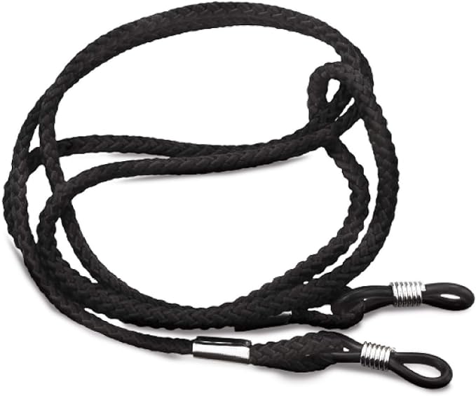 4 Pack | 3x Eyeglasses Cord & 1x Microfibre Cleaning Cloth | Lightweight Glasses Neck Cord, Eyeglass Cords Chain String For Eyeglasses Specs. Spectacles Straps Lanyard Eyewear Strap for Men & Women - British D'sire