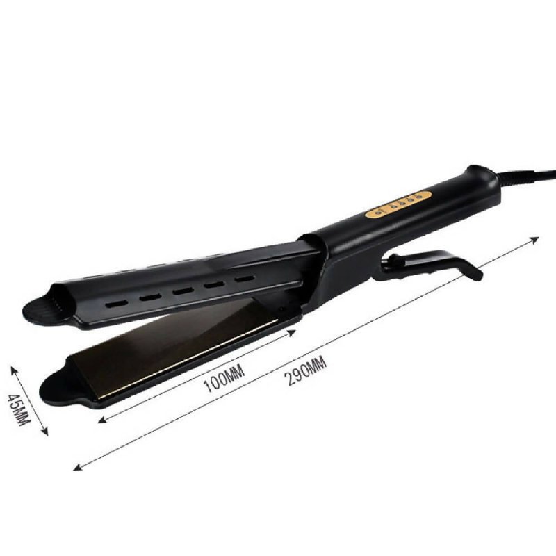 4-Speed Temperature Control Hair Straightening Clip Hair Straightener Hairdressing Tools UK Plug - Clip Hair Straightener - British D'sire