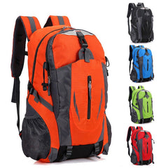 40L Waterproof Large Bag Backpack Camping Hiking Walking Outdoor Travel Rucksack Random Color - Bags & Accessories - British D'sire