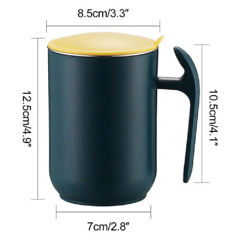 500ML Stainless Steel Leakproof Insulated Thermal Travel Coffee Mug Cup Flask Random Color - Glasswares & Drinkwares - British D'sire