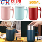 500ML Stainless Steel Leakproof Insulated Thermal Travel Coffee Mug Cup Flask Random Color - Glasswares & Drinkwares - British D'sire
