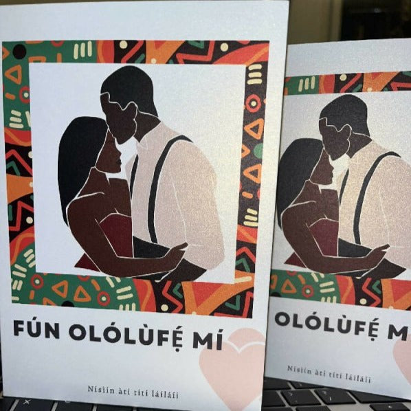 A – Afro-Yoruba Valentines Love Card - Greeting Cards - British D'sire