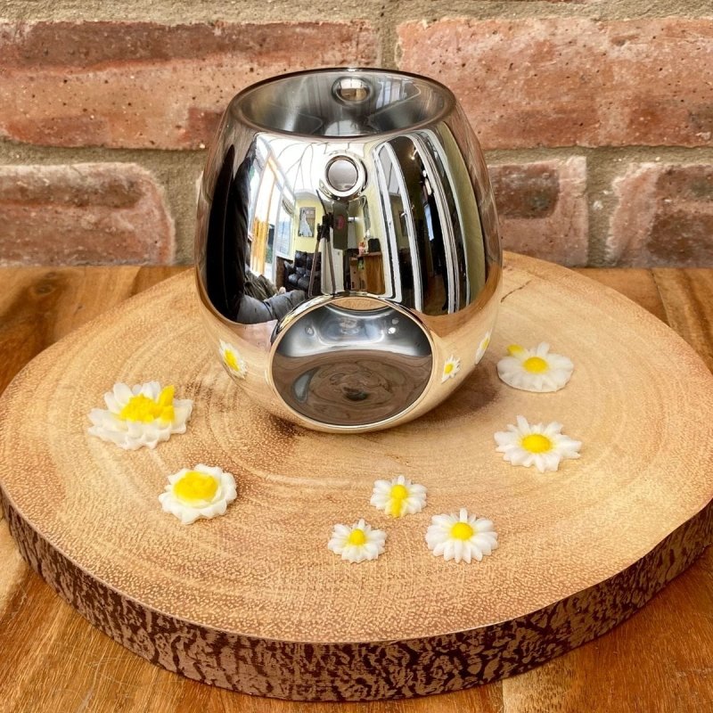 A Time Slip Wish Silver Melt Burner - Vases & Other Decor Item - British D'sire