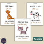 A – Yoruba Flashcards To Learn Vocabulary – Food, Verbs and Things in The House (Physical pack) - Flashcards/Learning Resources - British D'sire