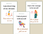A – Yoruba Flashcards To Learn Vocabulary – Food, Verbs and Things in The House (Physical pack) - Flashcards/Learning Resources - British D'sire