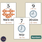 A – Yoruba Flashcards To Learn Vocabulary – Food, Verbs and Things in The House (Physical pack) - Flashcards/Learning Resources - British D'sire