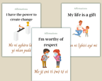 A – Yoruba Flashcards To Learn Vocabulary – Food, Verbs and Things in The House (Physical pack) - Flashcards/Learning Resources - British D'sire