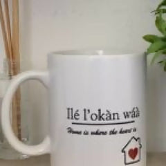 A Yoruba Sayings Mug - Various Designs | African Home Decor - Vases & Other Decor Item - British D'sire