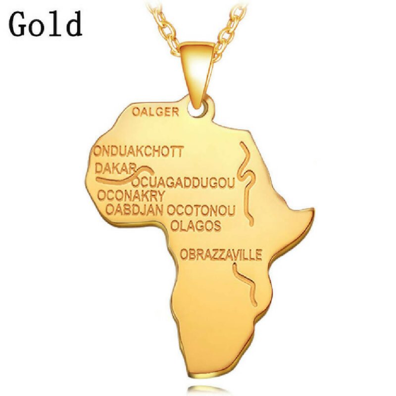 All Africa Gold / Silver Necklace - Jewelry/Accessories - British D'sire
