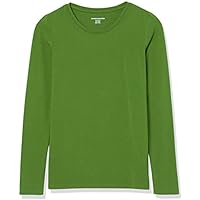 Amazon Essentials Women's Classic-Fit Long-Sleeve Crewneck T-Shirt (Available in Plus Size) - British D'sire