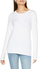 Amazon Essentials Women's Classic-Fit Long-Sleeve Crewneck T-Shirt (Available in Plus Size) - British D'sire