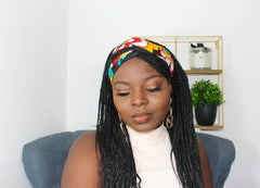Ankara Satin Lined Headtie - Clothing/Accessories - British D'sire