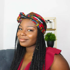 Ankara Satin Lined Headtie - Clothing/Accessories - British D'sire